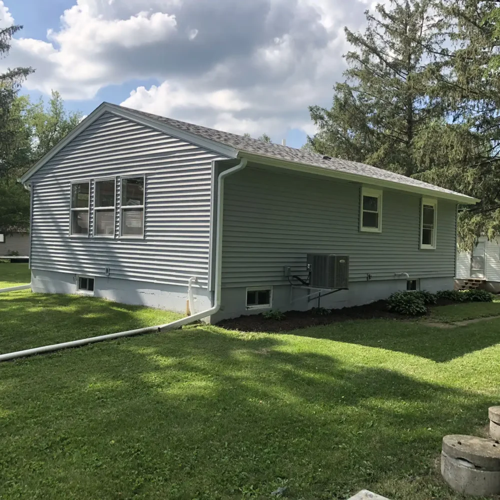 New Midwest Home Addition with Siding